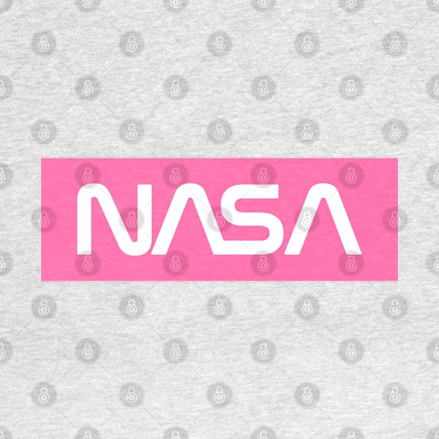 NASA Box Logo - Pink 2 by GreazyL